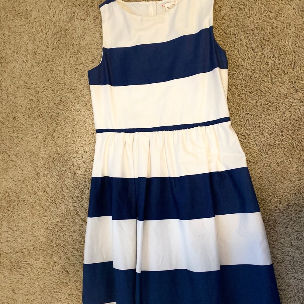 J Crew Crewcuts Girls Stripped Dress
